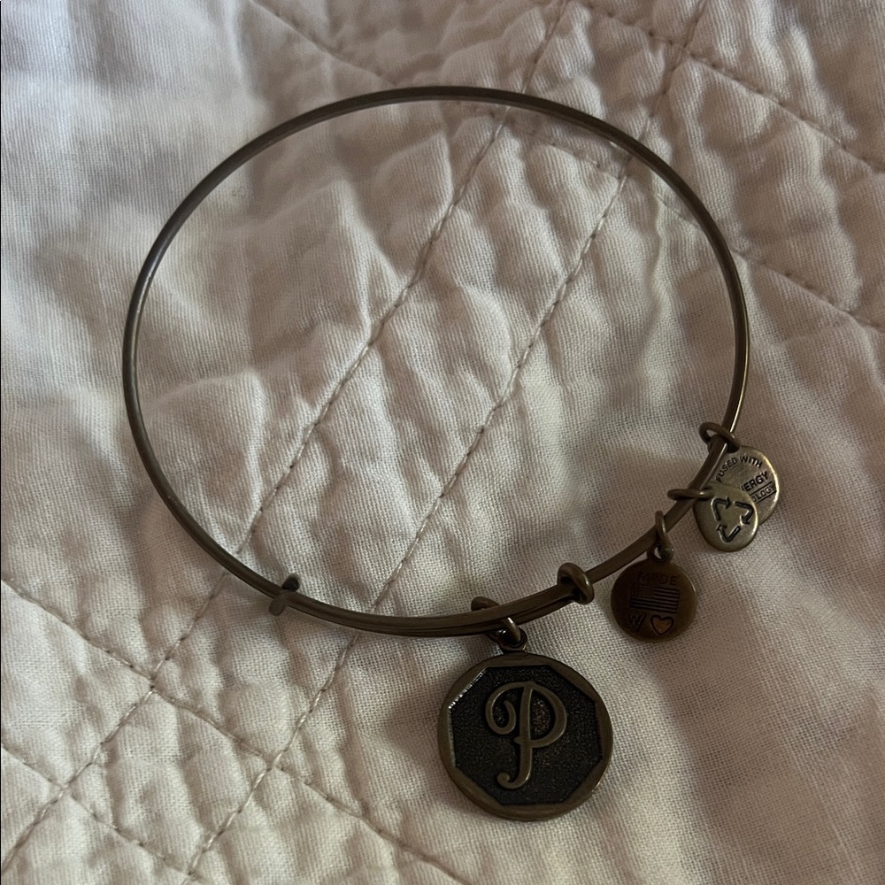 Alex and Ani Bronze Charm Bracelet